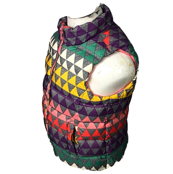 BABY GAP Colourful Sleeveless Filled Coat - Picture 5 of 8